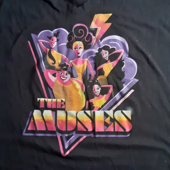 Disney's Hercules The Muses Black Tshirt   Size L - Picture 3 of 4